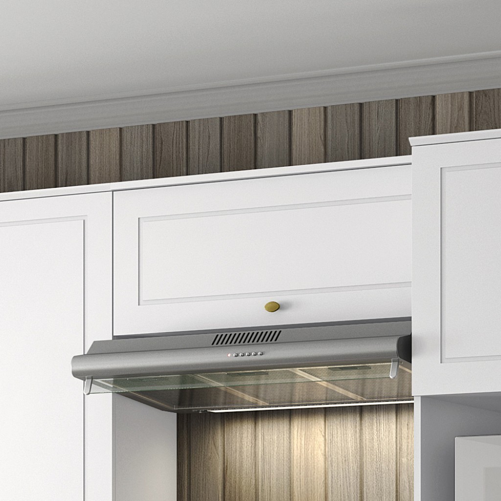 Armário Aéreo Cozinha Nova York 1 Porta Branco Hp - Henn em Oferta na Shopee