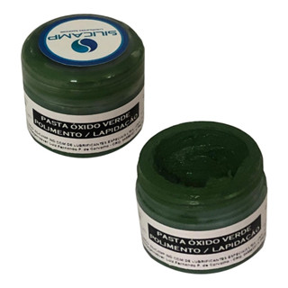 Pasta De Óxido Cromo Verde Polimento Lapidação Pedras Vidros em Oferta na Shopee