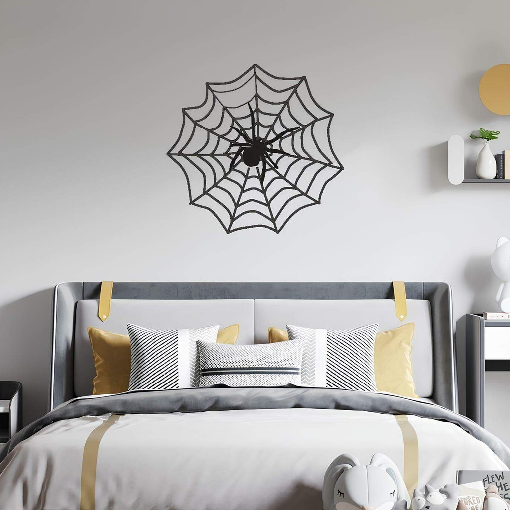 Adesivo de Parede Teia do Homem Aranha Mod02 em Oferta na Shopee