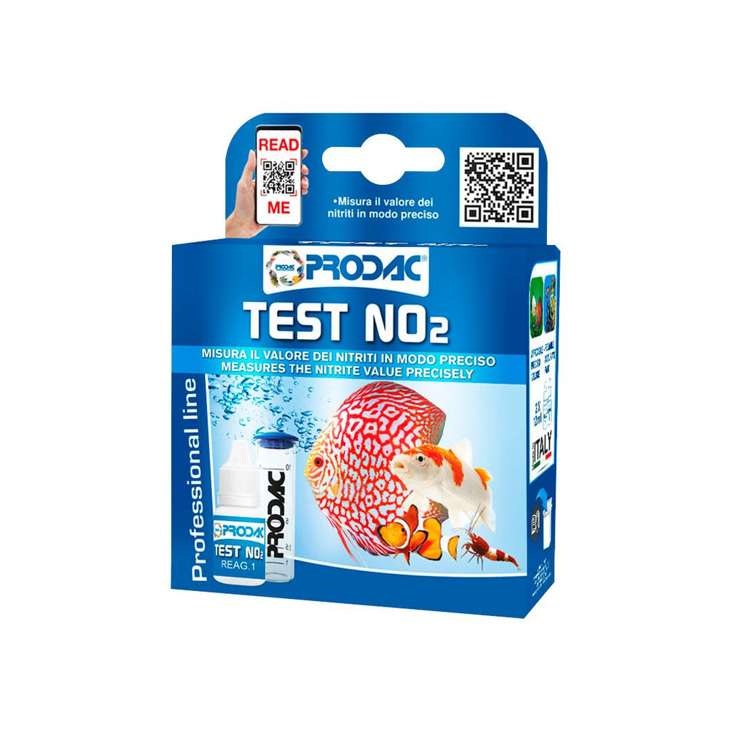 TESTE PRODAC NITRITO(NO2)-60 TESTES(DOCE/MARINHO)