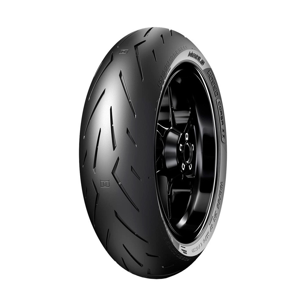 Pneu Moto Pirelli Aro 17 Diablo Rosso Corsa II 190/50R17 73W TL - Traseiro