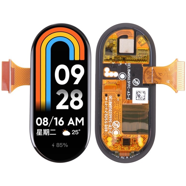 Tela LCD Original De Venda A Quente Para Xiaomi Mi Band 8 Com Montagem Completa Do Digitalizador