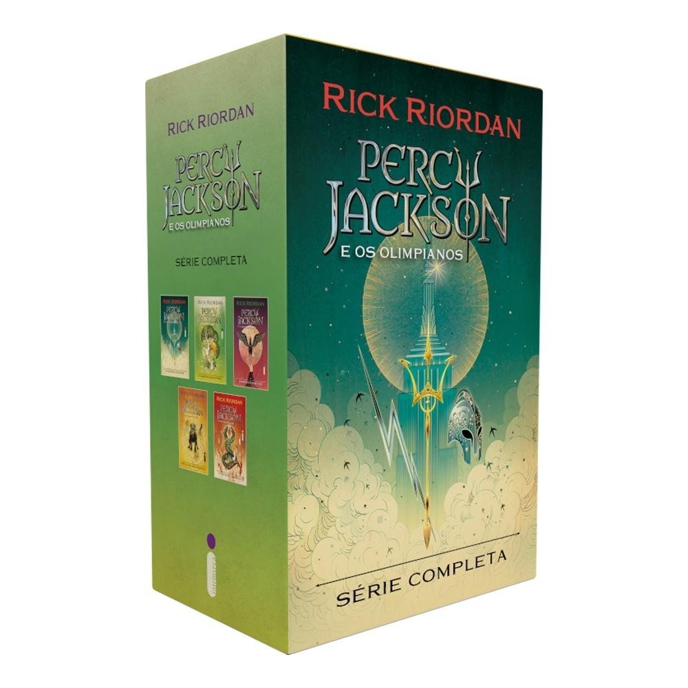 Box Percy Jackson e os olimpianos - Nova edição em Oferta na Shopee