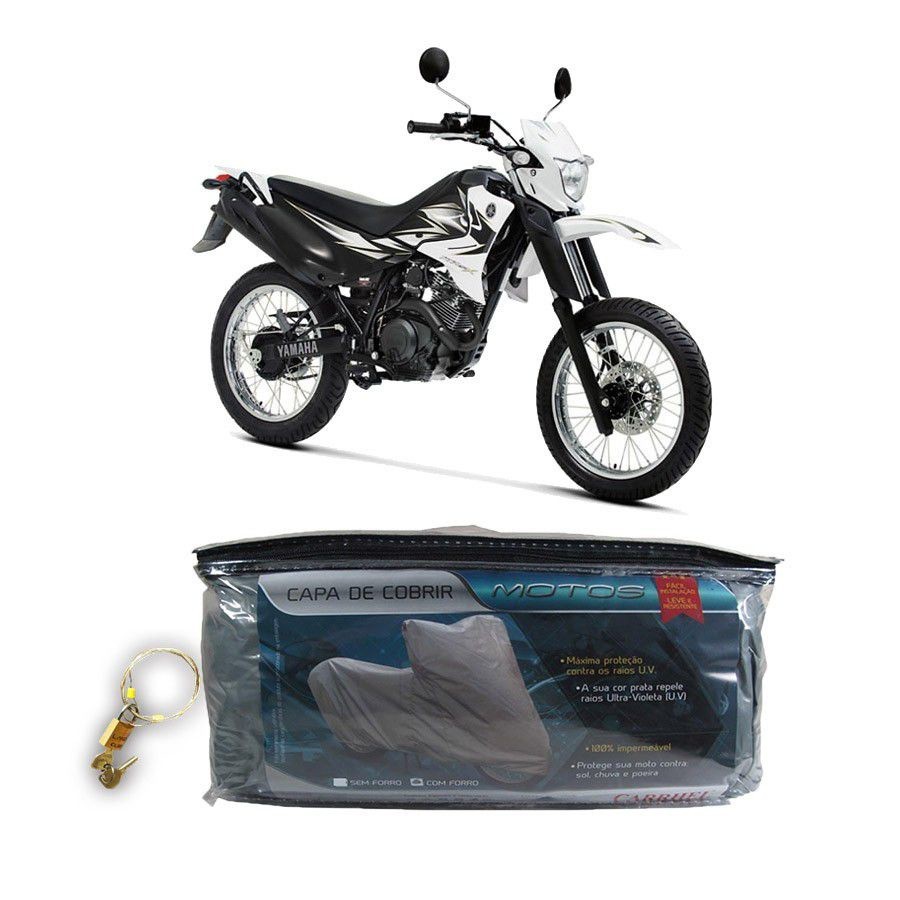 Capa com cadeado para cobrir YAMAHA XTZ 125 XK M(205)