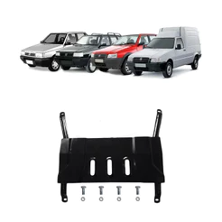 Protetor Carter Peito De Aço Fiat Uno Fiorino Elba Premio 1985 a 2012 com parafusos