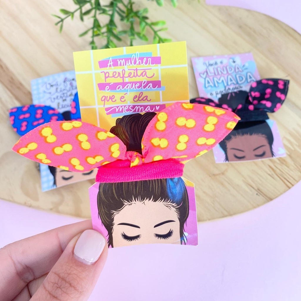 Tags + Xuxinhas Coloridas brinde para suas clientes Kits com 25 50 75 e 100 unidades