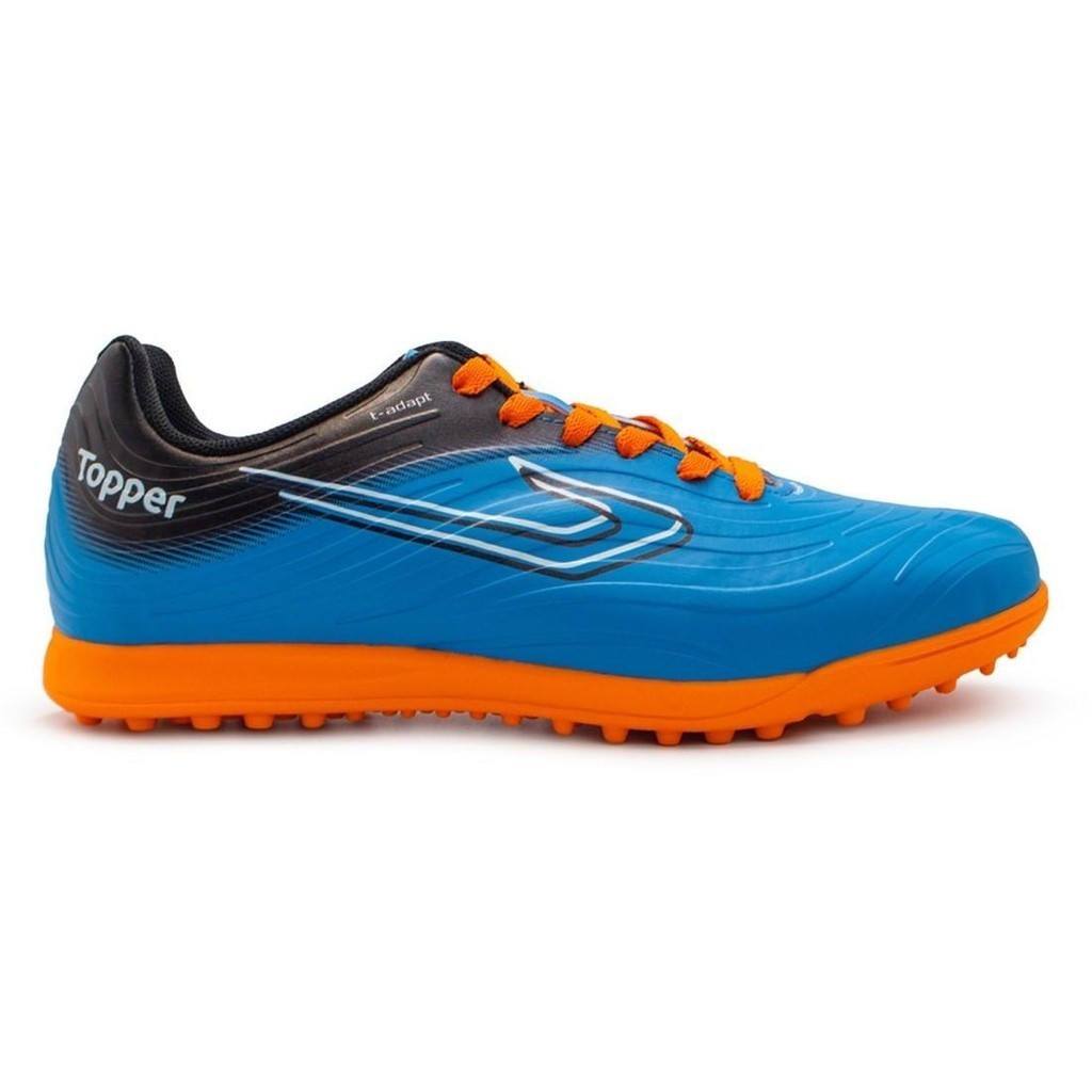 Chuteira Society Topper Forza lli Original Tf Futebol em Oferta na Shopee