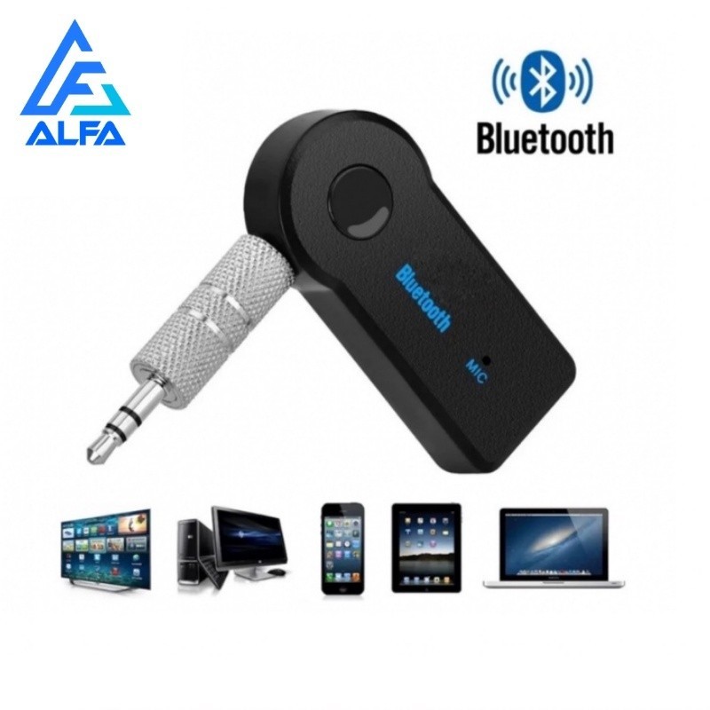 Receptor Bluetooth P2 Música Chamada Som Carro Adaptador 3.5mm Sem Fio em Oferta na Shopee