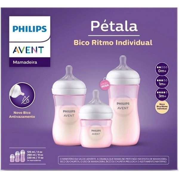 Kit Mamadeira Avent Petala Rosa: Onde Comprar | BuscaProdutos