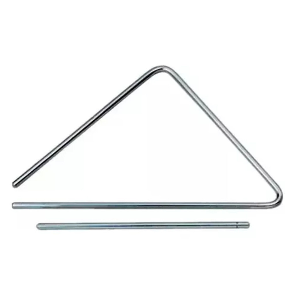 Torelli Triângulo 25cm Cromado Xote Forró Baião De Aço Tl600