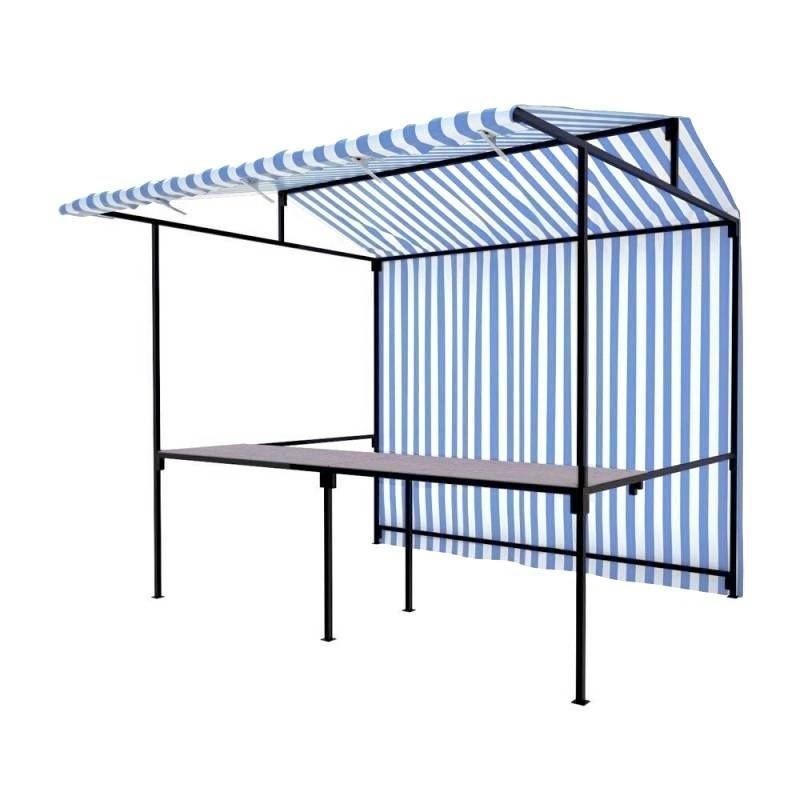 Capa De Polietileno CK300 Azul x Branca 2 x 2 M Para Cobrir E Proteger Com Segurança
