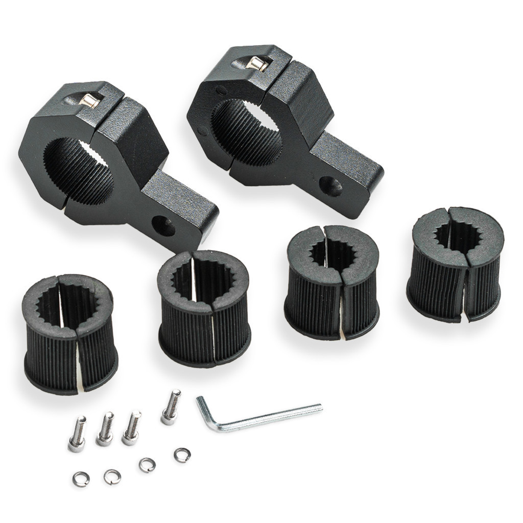 Suporte Vertical Abracadeira Barra LED Farol Milha Tarponn em Oferta na Shopee