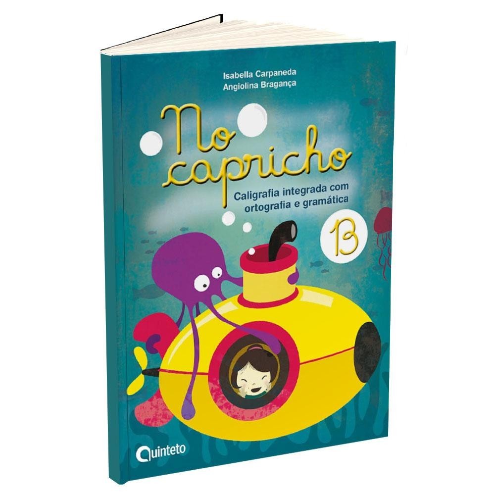 No Capricho B Livro de Caligrafia Ortografia e Gramática