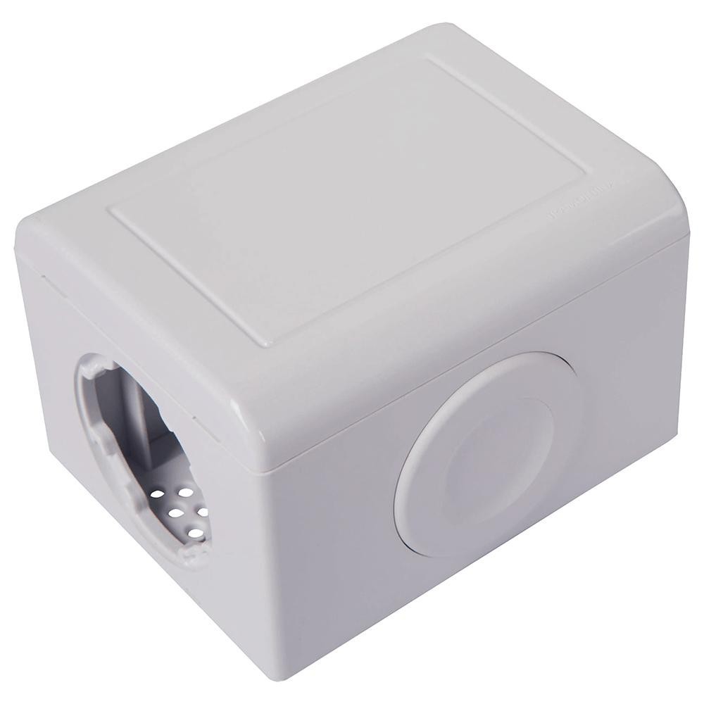 Caixa de Sobrepor x Cega Multiuso Tramontina LizFlex Branco - 57304/052 em Oferta na Shopee