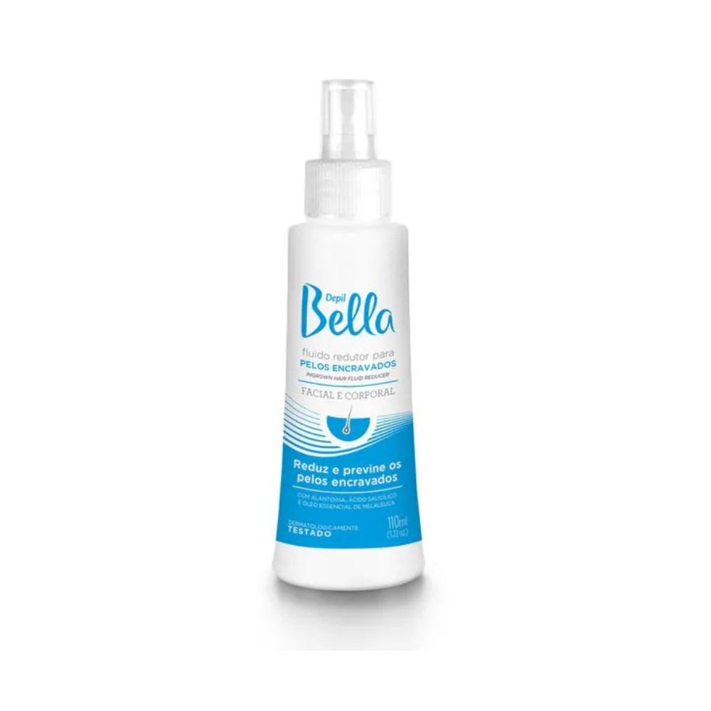 Fluido Redutor Pelo Encravado Facial Corpo Depil Bella 110ml - Beauty
