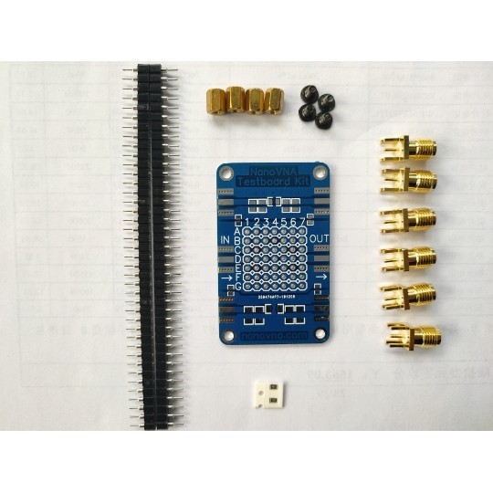 Kit de placa de teste, SMA Macho para Macho RG405, SMA Macho para Macho SS405, SMA Macho para Macho RG316, SMA Macho para Macho RG174, SMA Fêmea Conexões de Calibração, SMA Fêmea para M Fêmea, M Fêmea para SMA Macho, N Macho para SMA Fêmea,