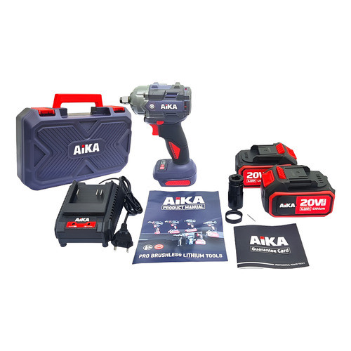 Chave De Impacto Profissional Aika Bateria 20v 500nm Adw500a
