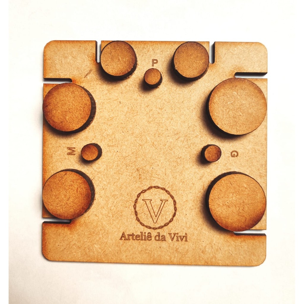 Gabarito para Óculos DIY em MDF para Amigurumi Bonecas ou Tricotin | Faça Óculos Artesanais de Forma Rápida e Prática em Oferta na Shopee