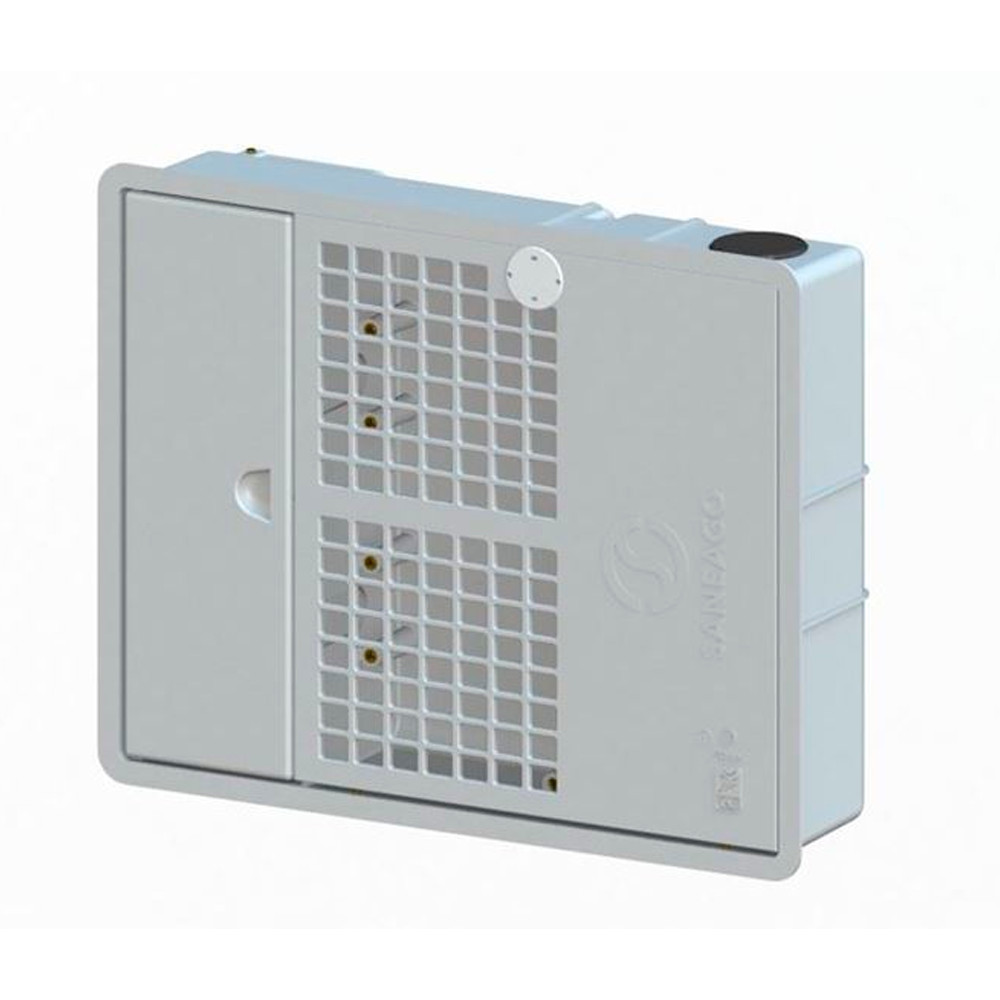 Caixa Para Hidrômetro Instalação Hidráulica SANEAGO N5 NTS 303 TAF Resistente Durável Segurança - Home & Living