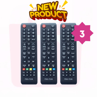 Kit 3un Controle Tv Samsung Smart HUb, Tecla Futebol Varias Versoes em Oferta na Shopee