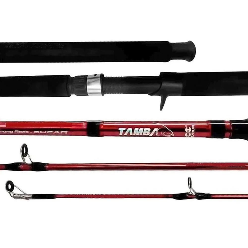 Vara para Carretilha Tamba 602C 1,80mts 40-80lbs 2 Partes - Maruri