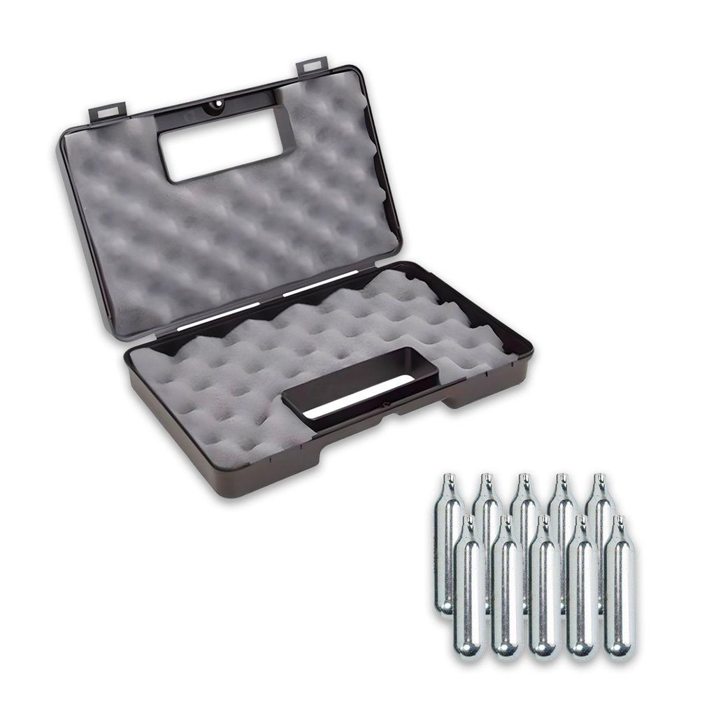 Combo Maleta Rígida - VNTR + 10 Cilindros Co2 em Oferta na Shopee