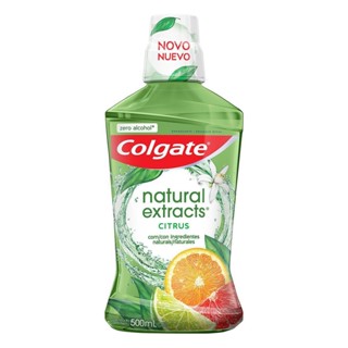 Enxaguante Bucal Colgate Natural Extracts Citrus 500ml em Oferta na Shopee