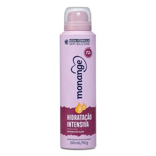 Desodorante Antitranspirante Aerossol Monange Hidratação Intensiva 150ml em Oferta na Shopee