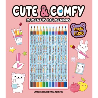 Cute & Comfy Momentos das Meninas - Edição de Luxo - 12 Lápis de Cor em Oferta na Shopee