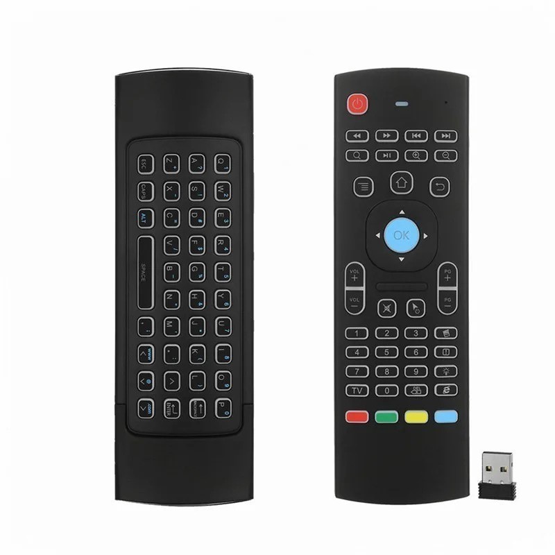 Controle Mini Teclado Air Mouse Wireless 2.4G Sem Fio Android TV em Oferta na Shopee