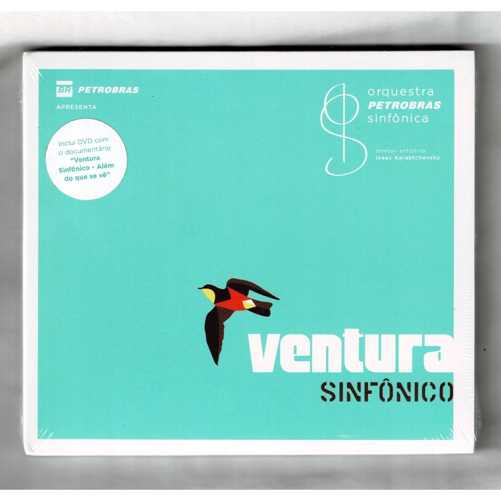 Orquestra Petrobras Sinfônica CD + DVD Ventura Sinfônico