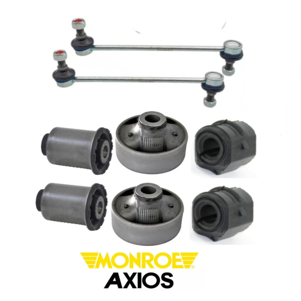 Kit Buchas Monroe Axios Embuchamento Da Bandeja Suspensão Dianteira Cobalt Spin Onix