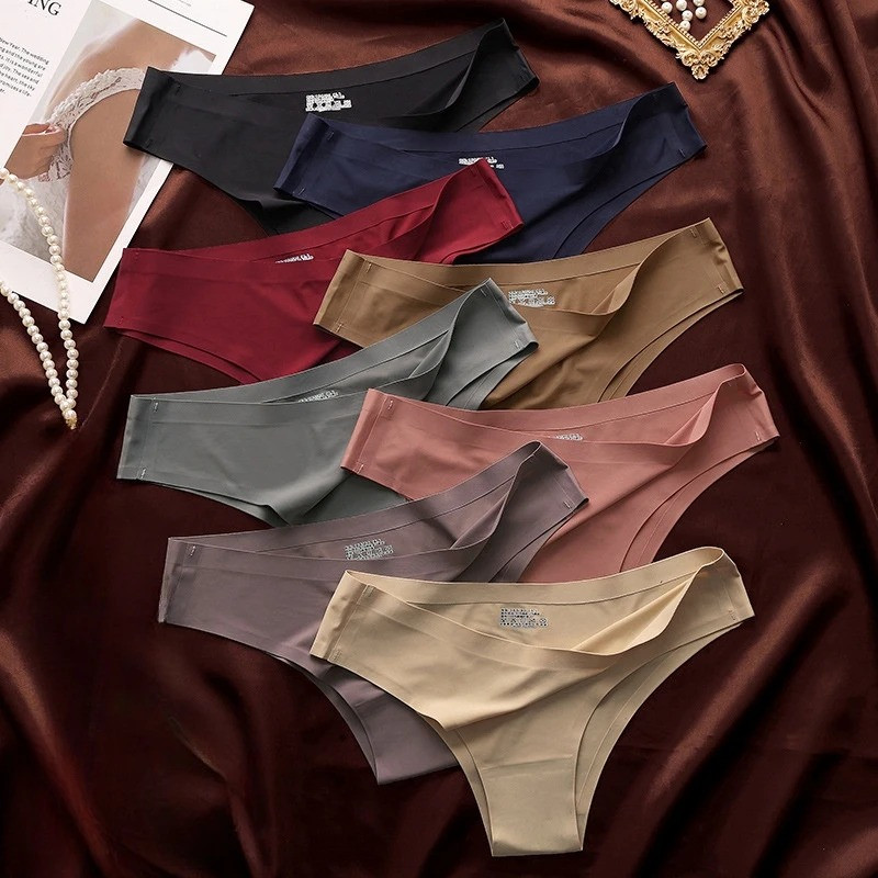Kit Com 8 Calcinhas Sem Costura Tanga Corte A Laser Atacado em Oferta na Shopee