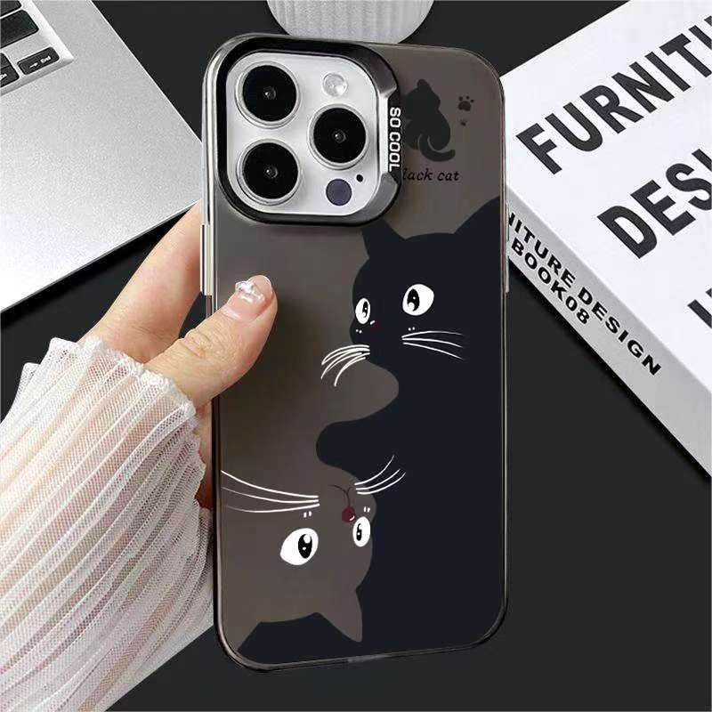 gatinho fofa Capinha capa de celular Samsung A03 A04 A05 A10 A11 A13 A14 A15 A20 A30 A23 A32 A34 A50 A51 A52 A54 A71 A72 em Oferta na Shopee