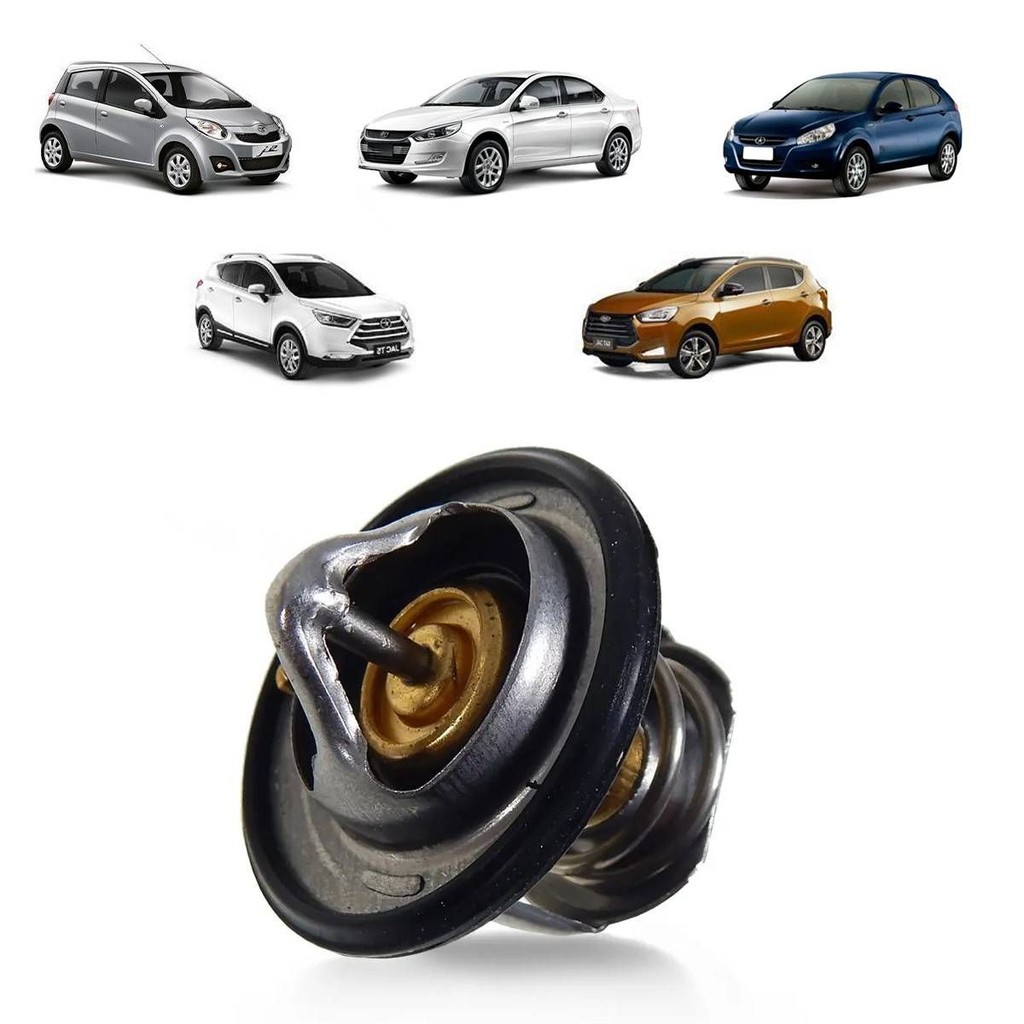 VÁLVULA TERMOSTÁTICA (82°) JAC J3 2010 A 2015 JAC J5 2010 A 2016 JAC J2 2012 A 2016 JAC T40 2018 A 2022 JAC T5 2015 A 20