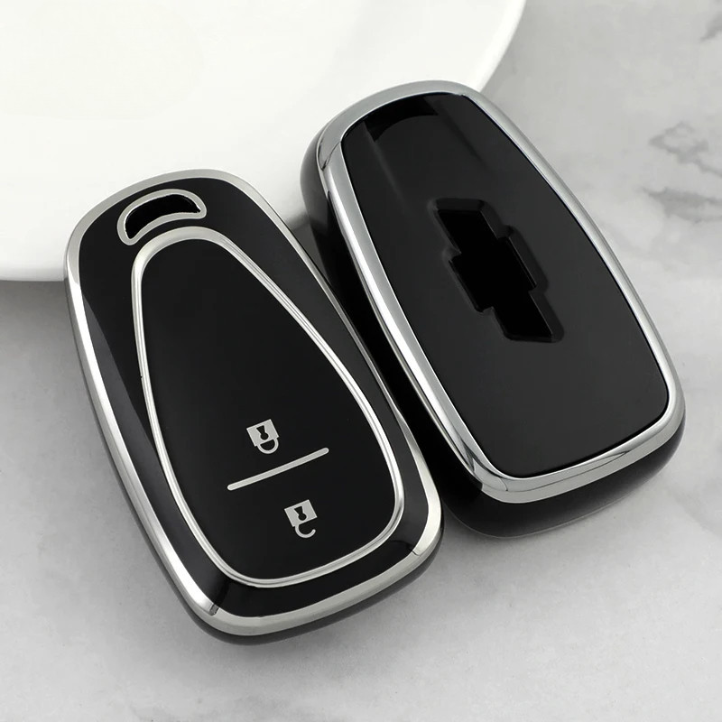 Para Chevrolet Chevy Malibu Camaro Cruze Traverse Spark Equinox Sonic Volt TPU Capa Da Caixa Chave Do Carro Proteja A
