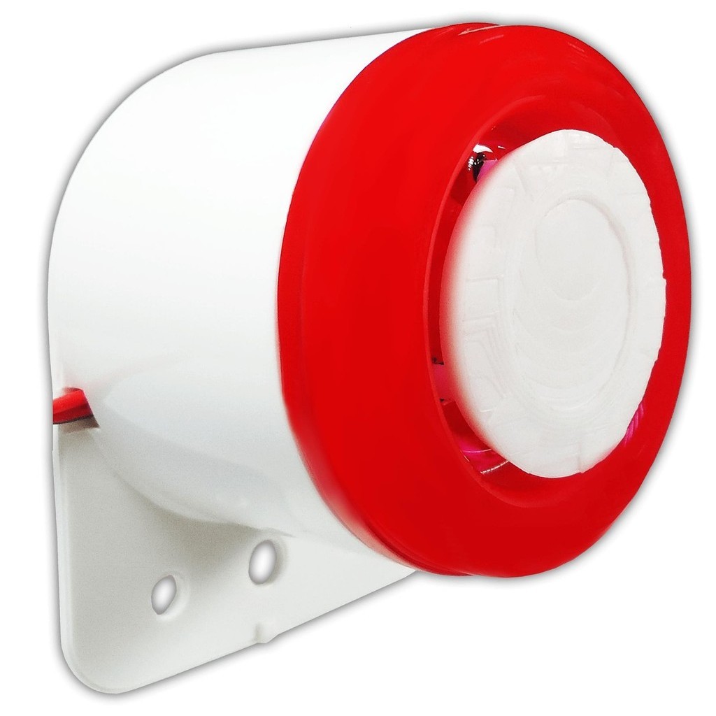 Sirene com Iluminação para Áreas Externas e Internas Bivolt 12/24 V - DNI 4208 em Oferta na Shopee