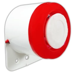Sirene com Iluminação para Áreas Externas e Internas Bivolt 12/24 V - DNI 4208