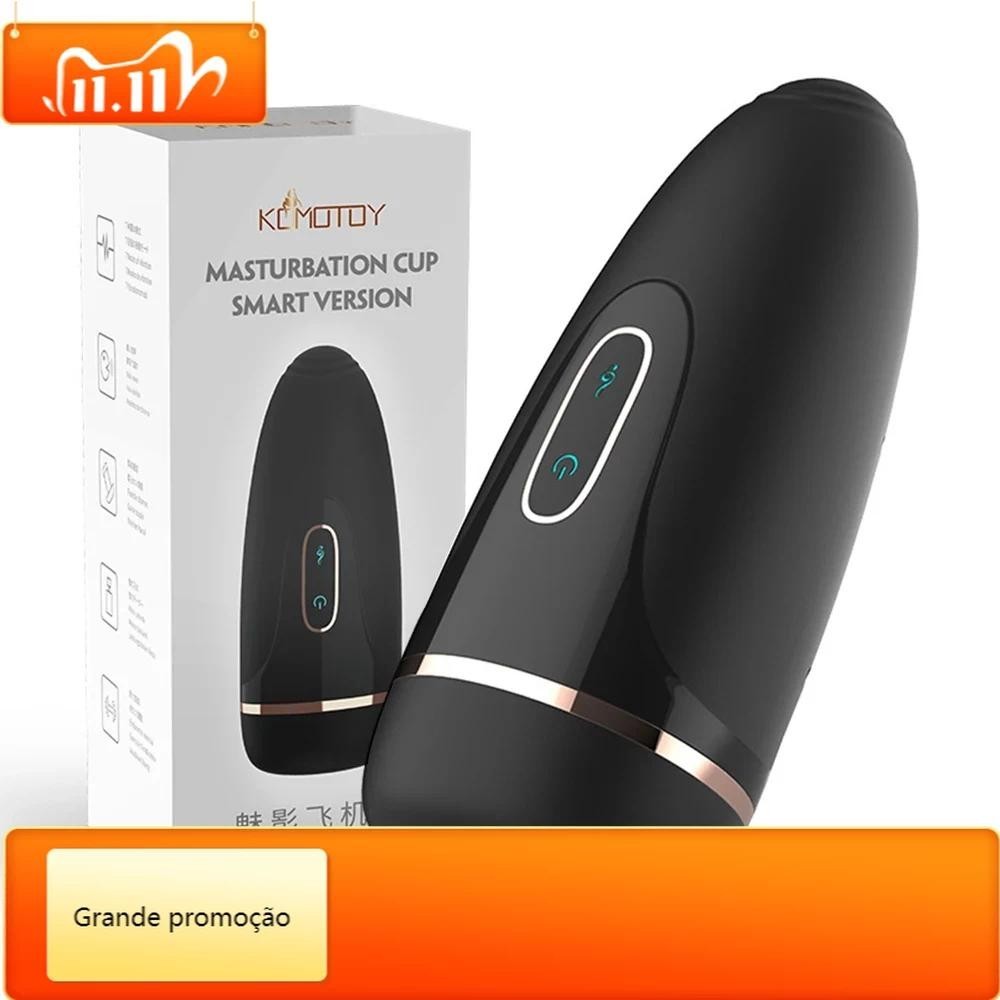 LAZ Masturbador Automático Para Homens Vaginas Reais Maçarico Máquina De Sexo Oral Masturbação Copo Vibrador Brinquedos