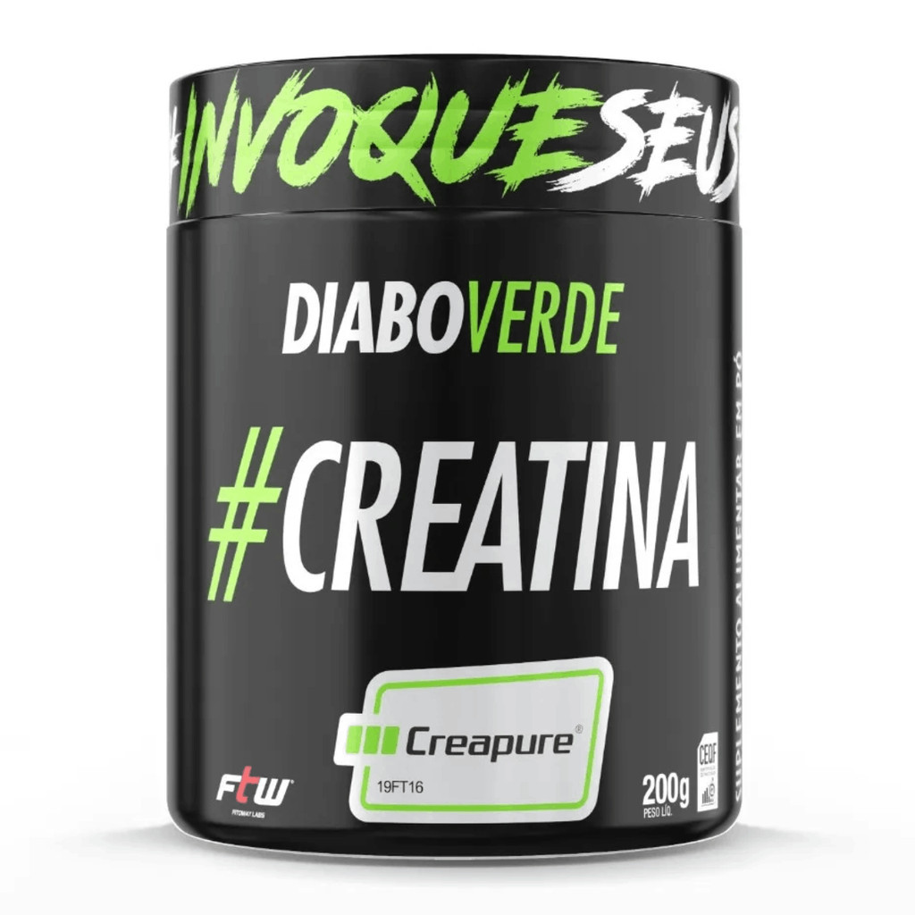 Diabo Verde Creapure Pote 200g FTW