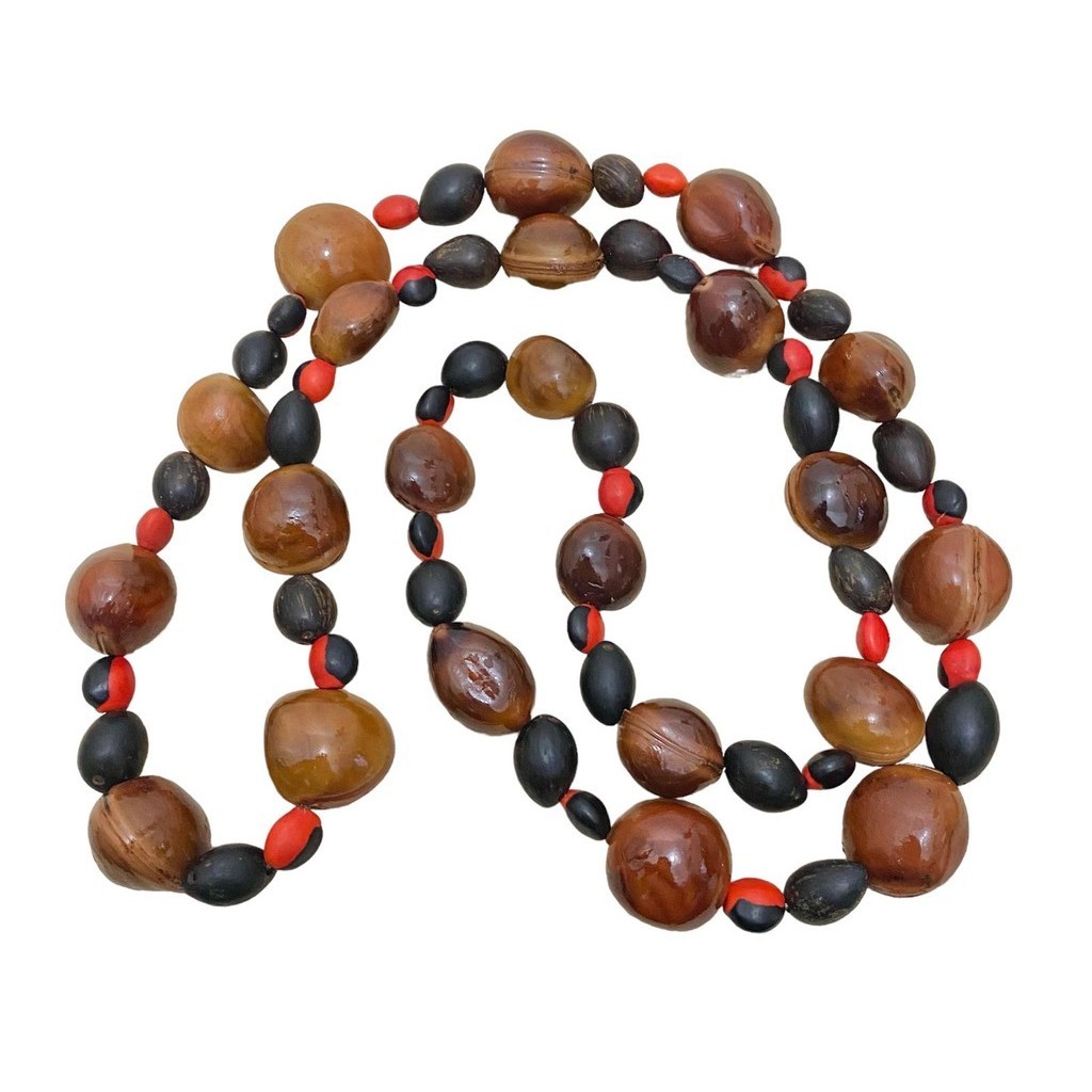 Guia Baianos Boiadeiros Olho de Boi Coquinho Olho de Cabra 60cm Umbanda em Oferta na Shopee