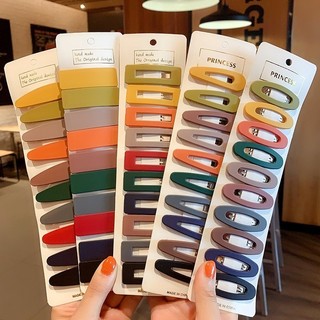 KIT 60-10 Pçs TIC TAC PARA  CABELOS / Grampo / Presilha De Cabelo Simples / Clipe Lateral Para Meninas