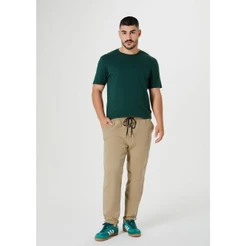 Calça Em Sarja Masculina Jogger Hering