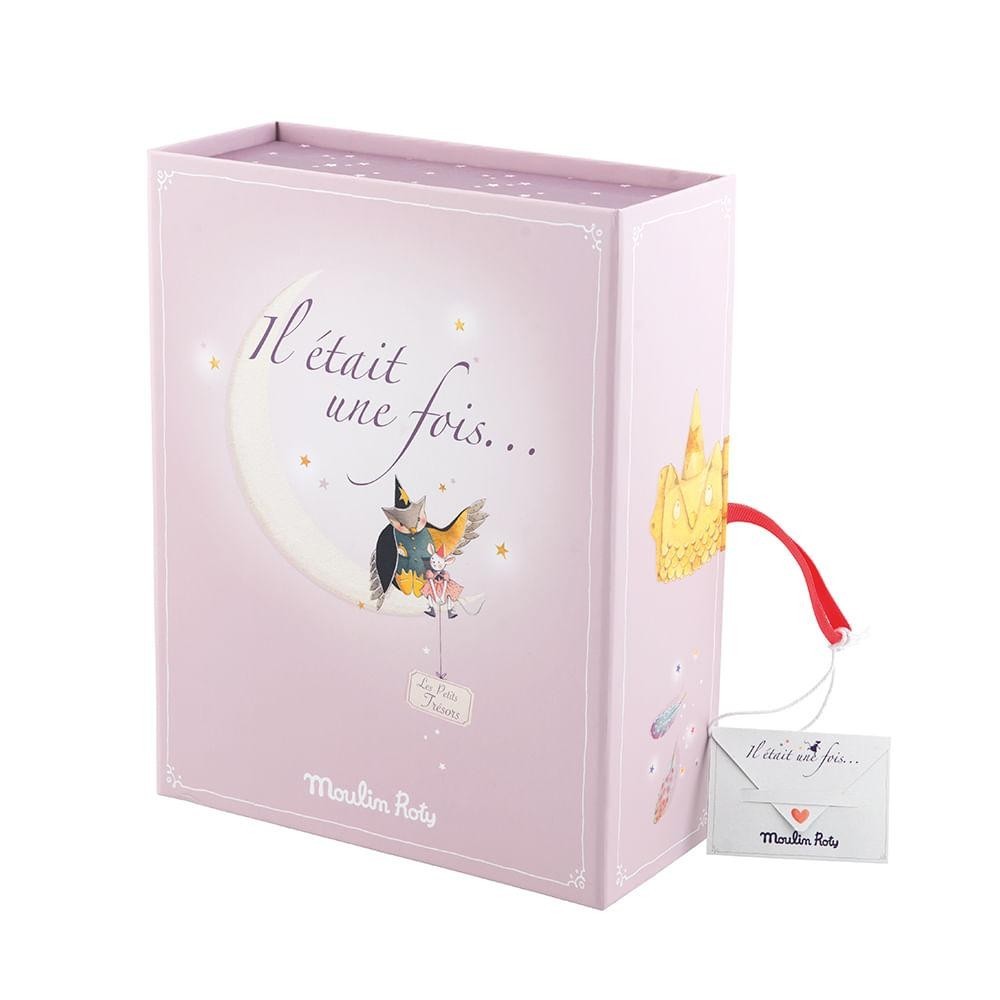 Caixa Os Primeiros Tesouros do Bebê Ratinha Era Uma Vez Moulin Roty em Oferta na Shopee