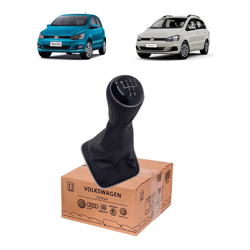 Manopla Alavanca Coifa Marcha Fox Spacefox Original Vw em Oferta na Shopee