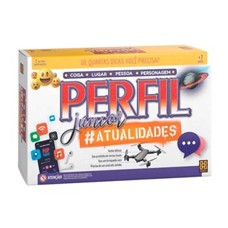 Jogo de Tabuleiro Perfil Júnior Atualidades Grow - 03836 em Oferta na Shopee