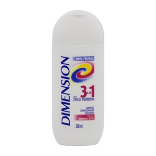 Shampoo Dimension Anticaspa 3 em 1 Cabelos Secos 200ml em Oferta na Shopee