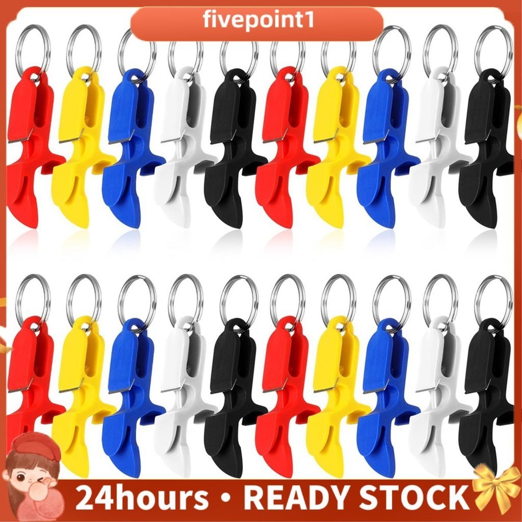 20 PCS Ferramenta De Cerveja Chaveiro Abridor De Latas Plástico Para Festas Favorece Eventos De Casamento Bebedouro Presente