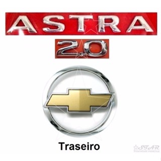 Emblemas Astra 2.0 + Mala - 2008 À 2011 - Modelo Original em Oferta na Shopee