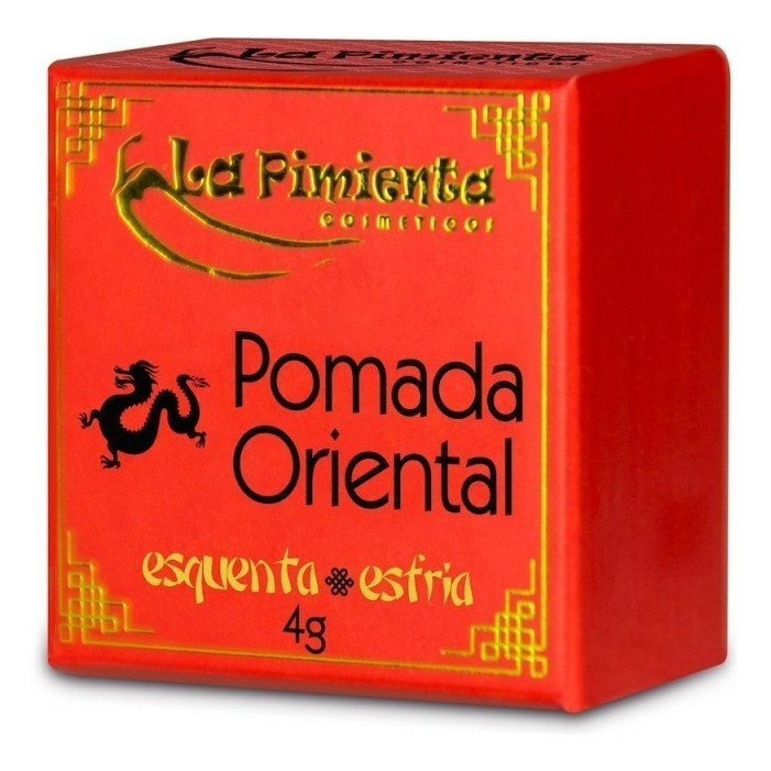 Pomada Lubrificante Oriental Esquenta Esfria La Pimienta em Oferta na Shopee